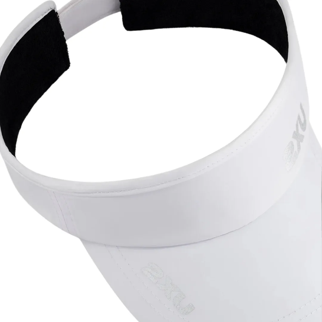 2XU - Run Visor - White/White