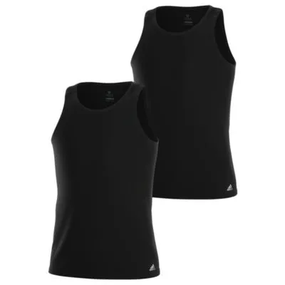 adidas Men's Stretch Cotton 2-Pack Tank Top