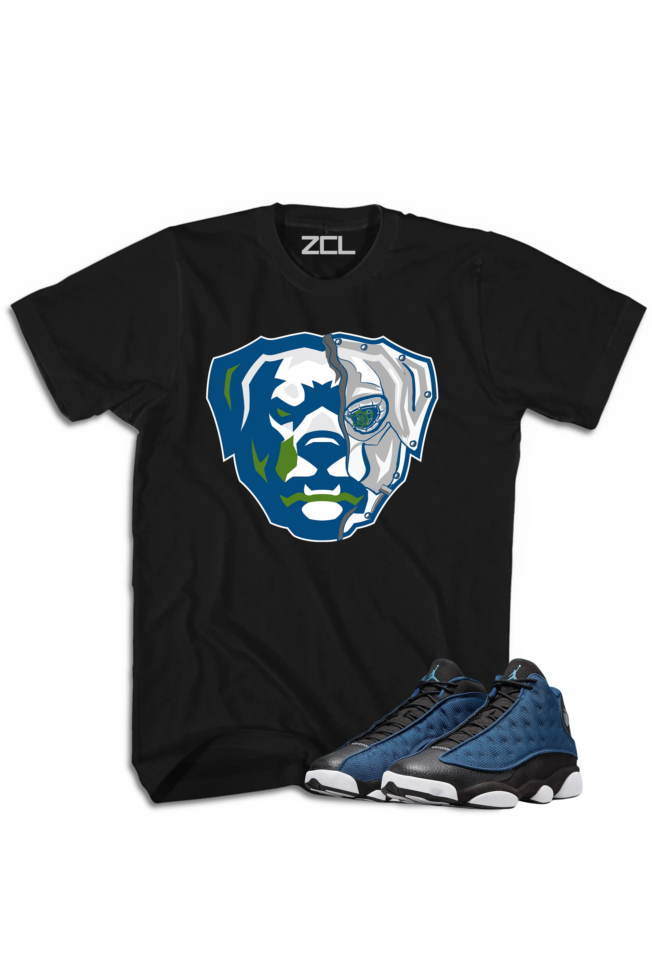 Air Jordan 13 "Cyborg Hov" Tee Brave Blue