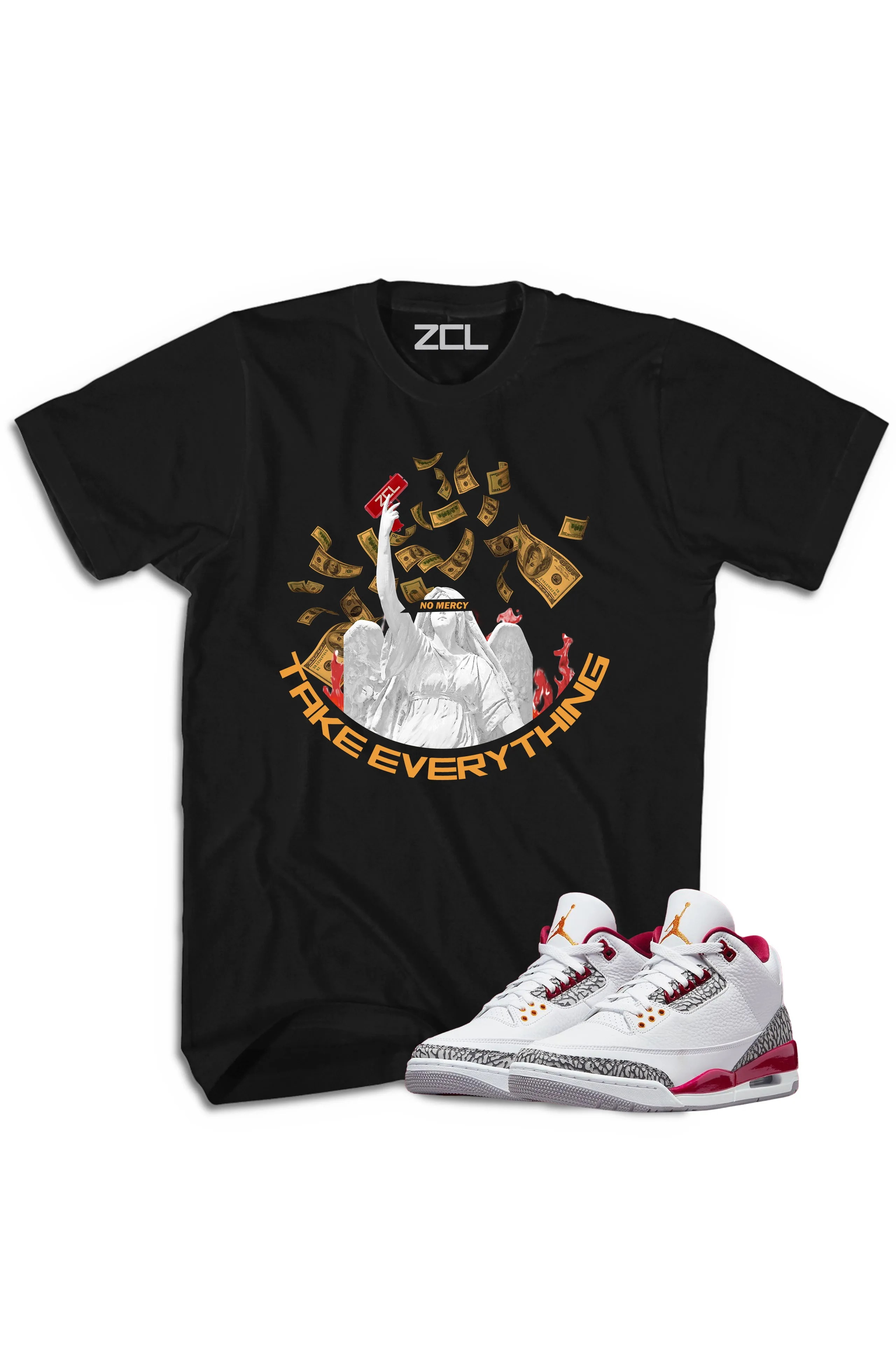 Air Jordan 3 "Take Everything" Tee Cardinal Red