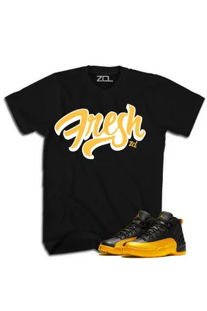 Air Jordan Retro 12 "Fresh" Tee (University Gold)