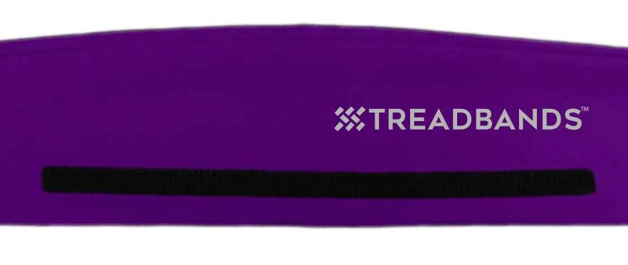 All-Season Contoured Headband - Solid Purple