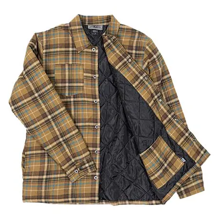 Anti-Hero Basic Eagle Quilted Flannel Shirt