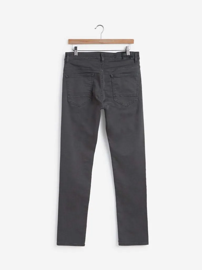 Ascot Grey Relaxed Fit Jeans