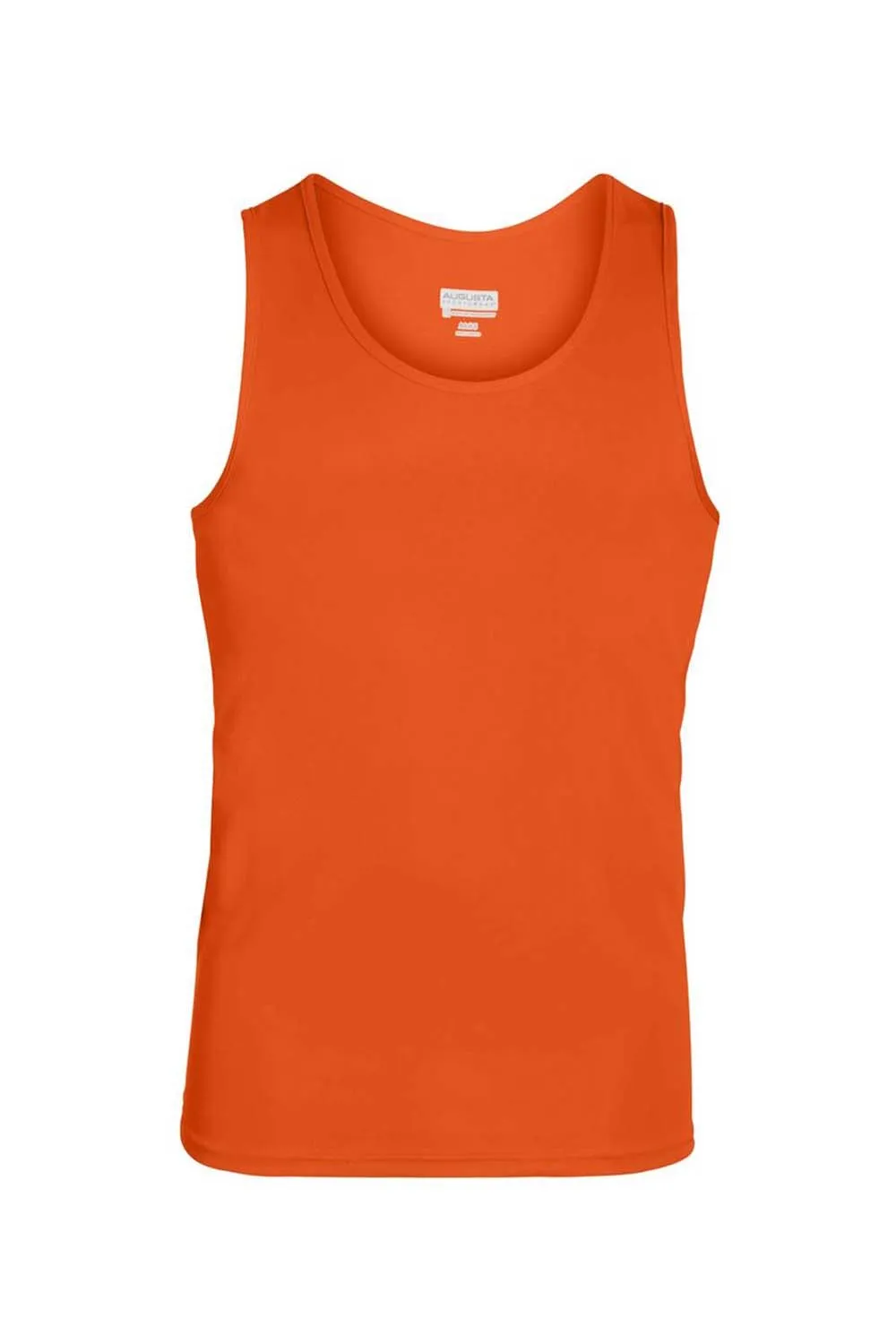 Augusta Sportswear Mens Training Moisture Wicking Tank Top - Orange