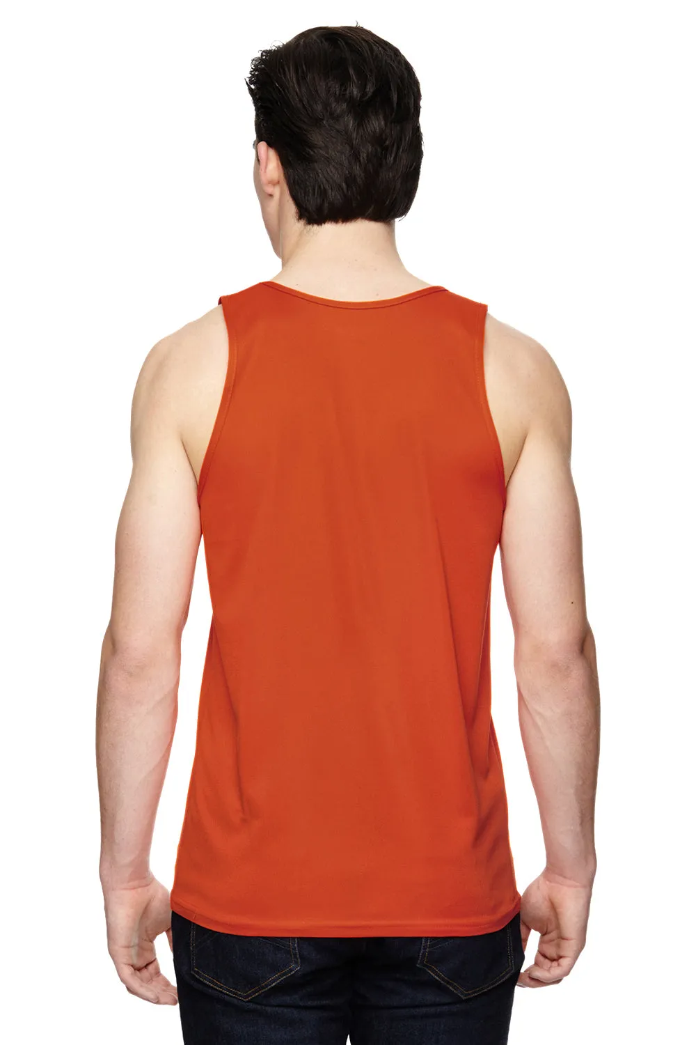 Augusta Sportswear Mens Training Moisture Wicking Tank Top - Orange