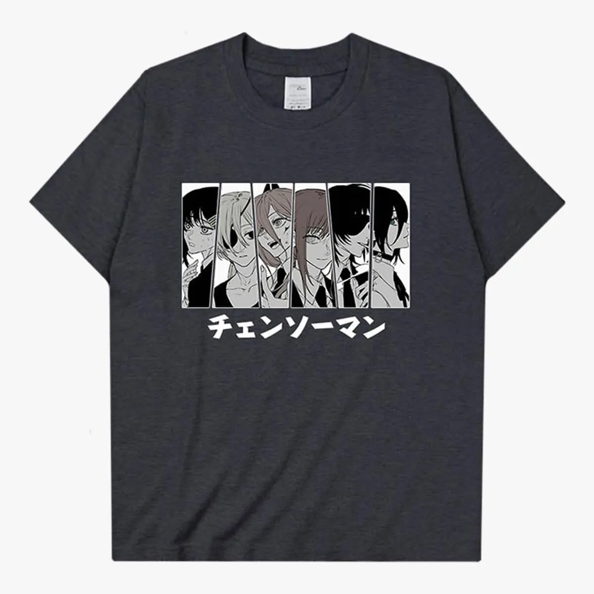 benpaolv Chainsaw Man Manga Girl Characters Art T-Shirt