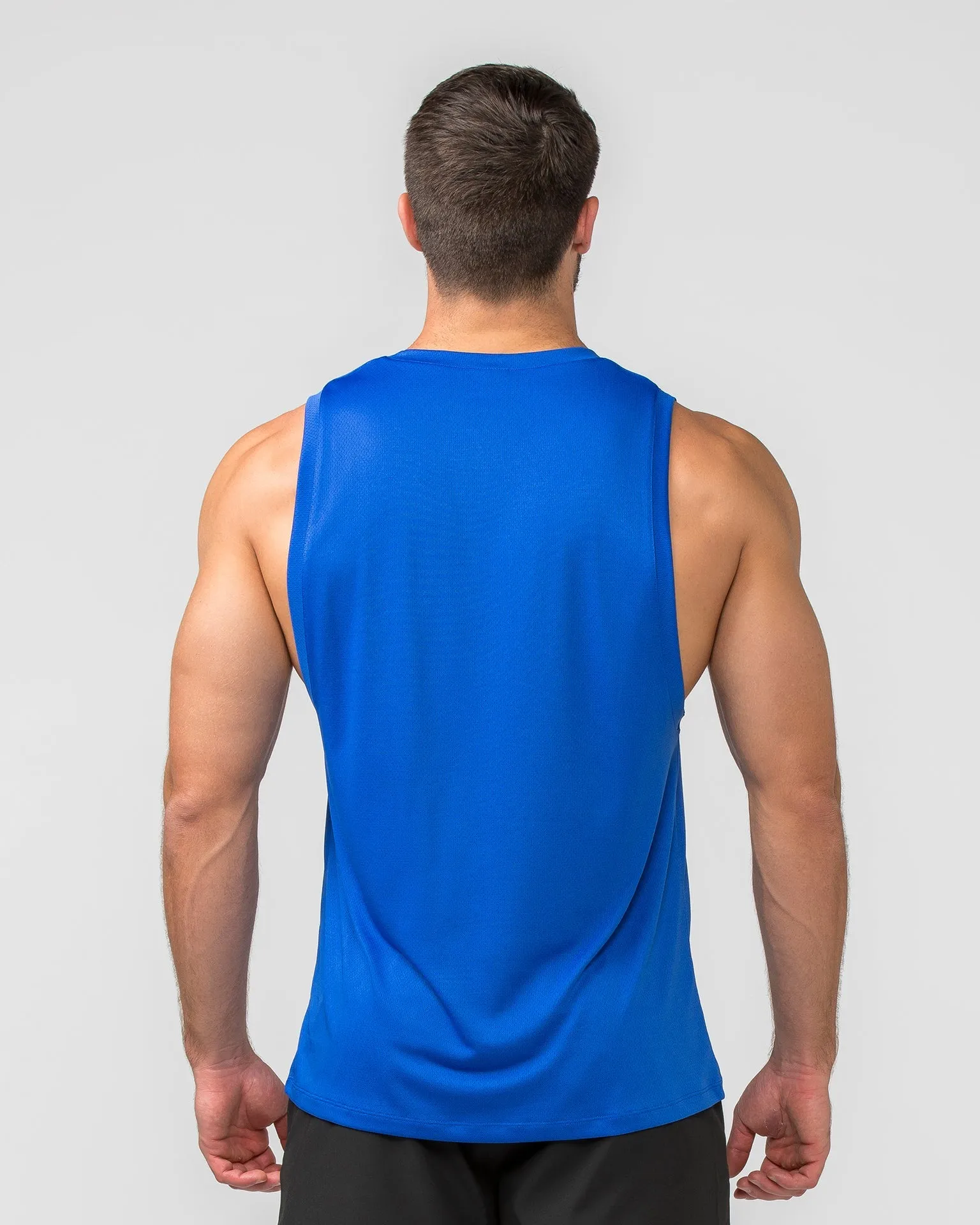 Burly Training Tank - Bondi Blue