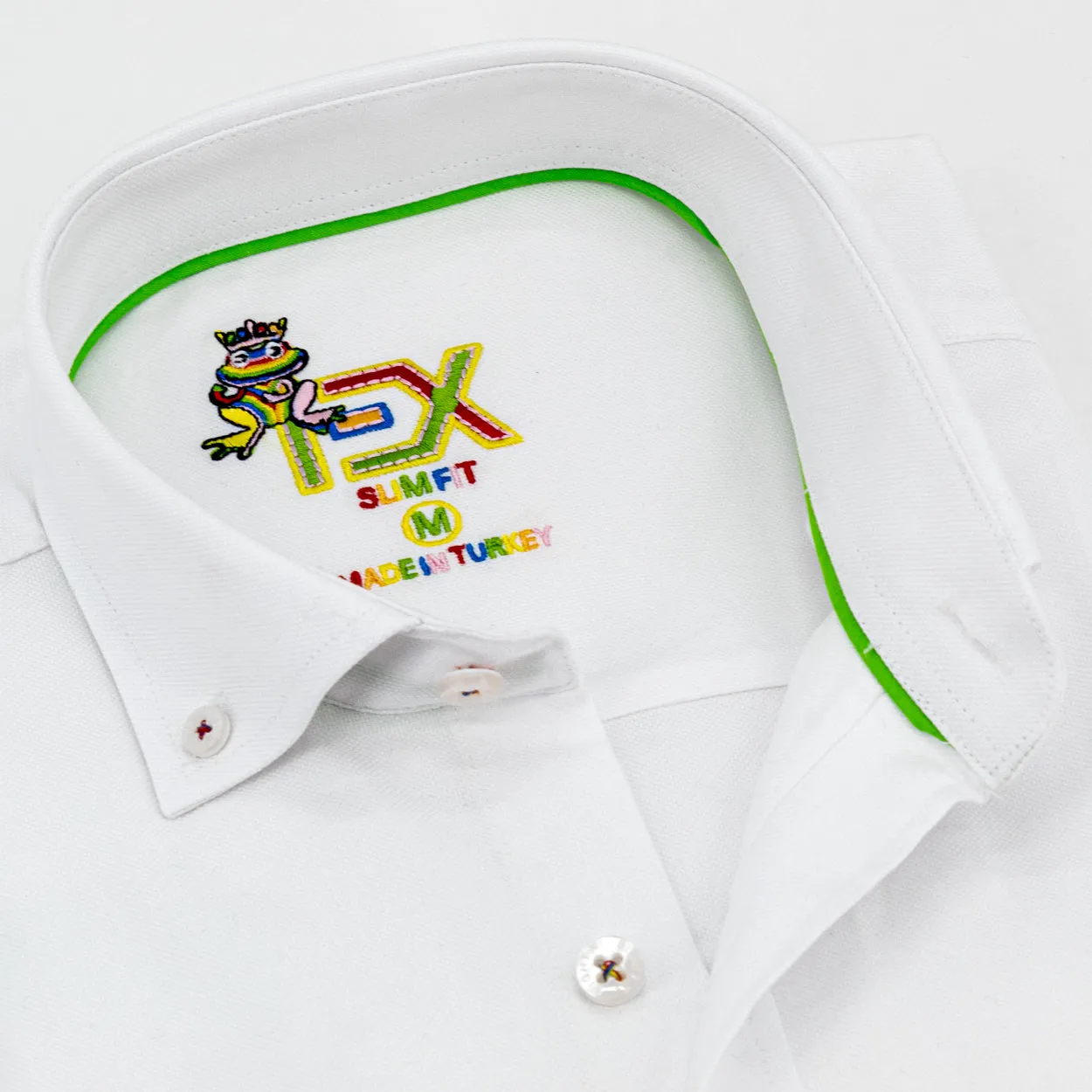 Colores Edition Oxford FROG Shirt - White