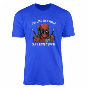 Deadpool Flirting Designer T-Shirt