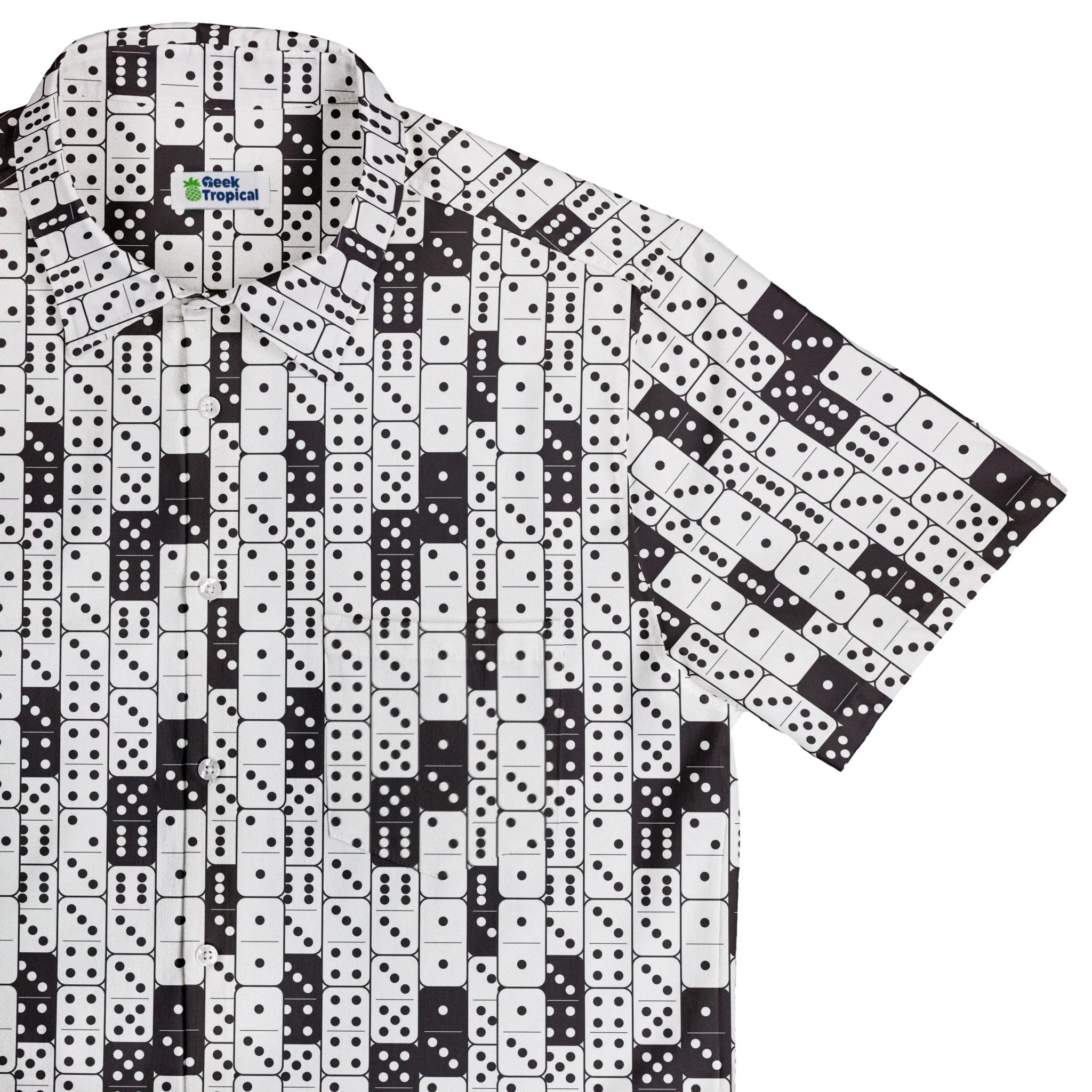 Dominos Button Up Shirt