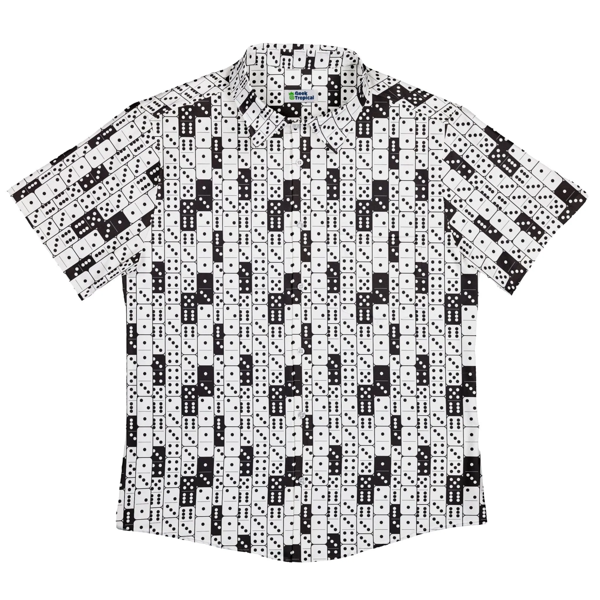 Dominos Button Up Shirt