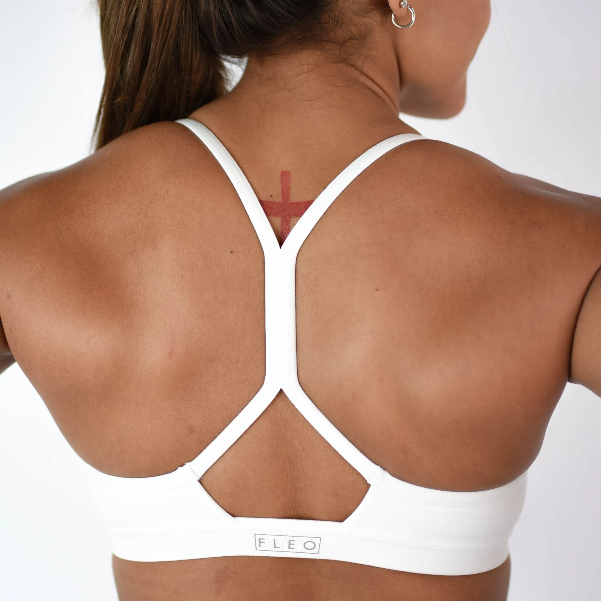 FLEO Reinette Sports Bra - White