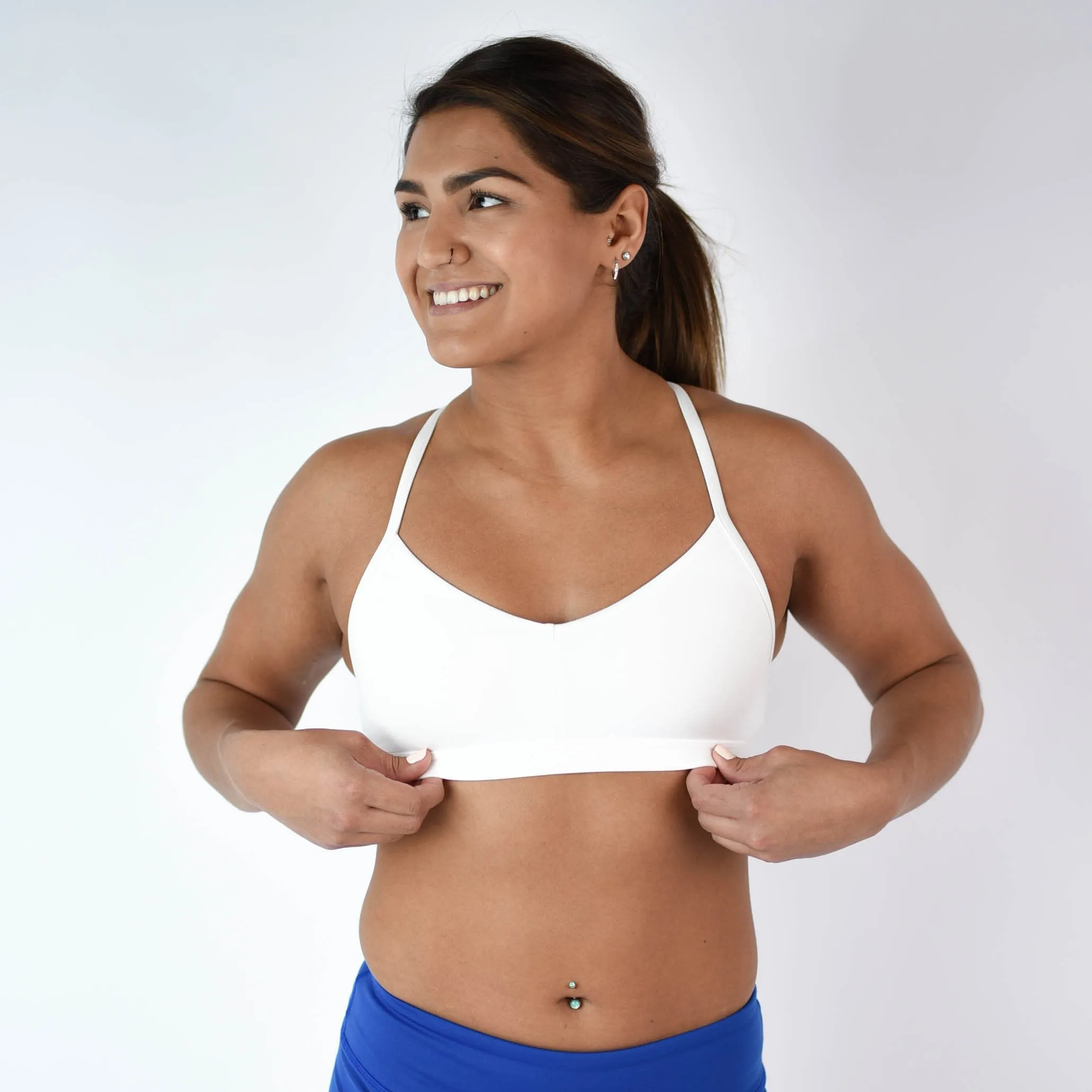 FLEO Reinette Sports Bra - White