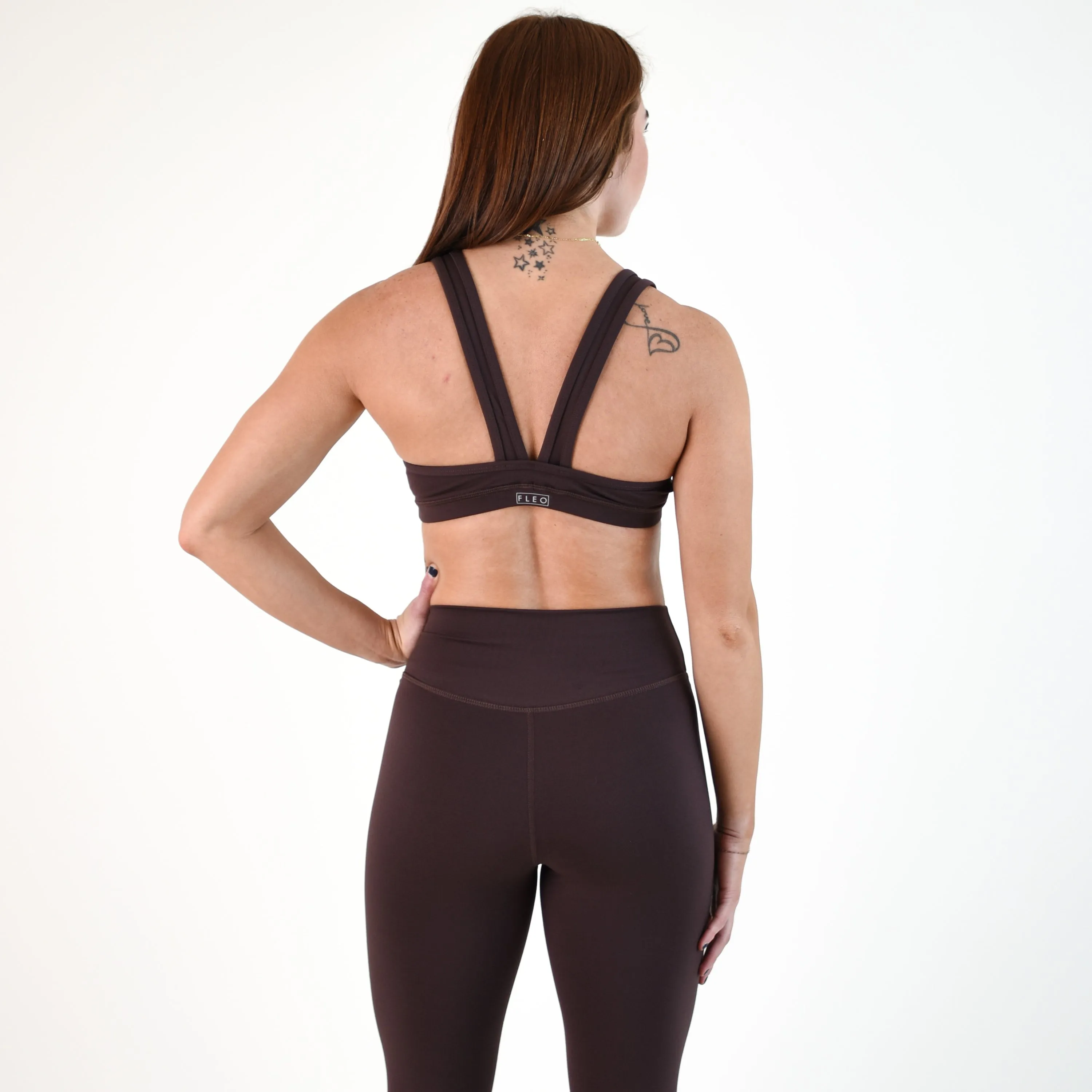 FLEO VaVaVoom Sports Bra - Chocolate