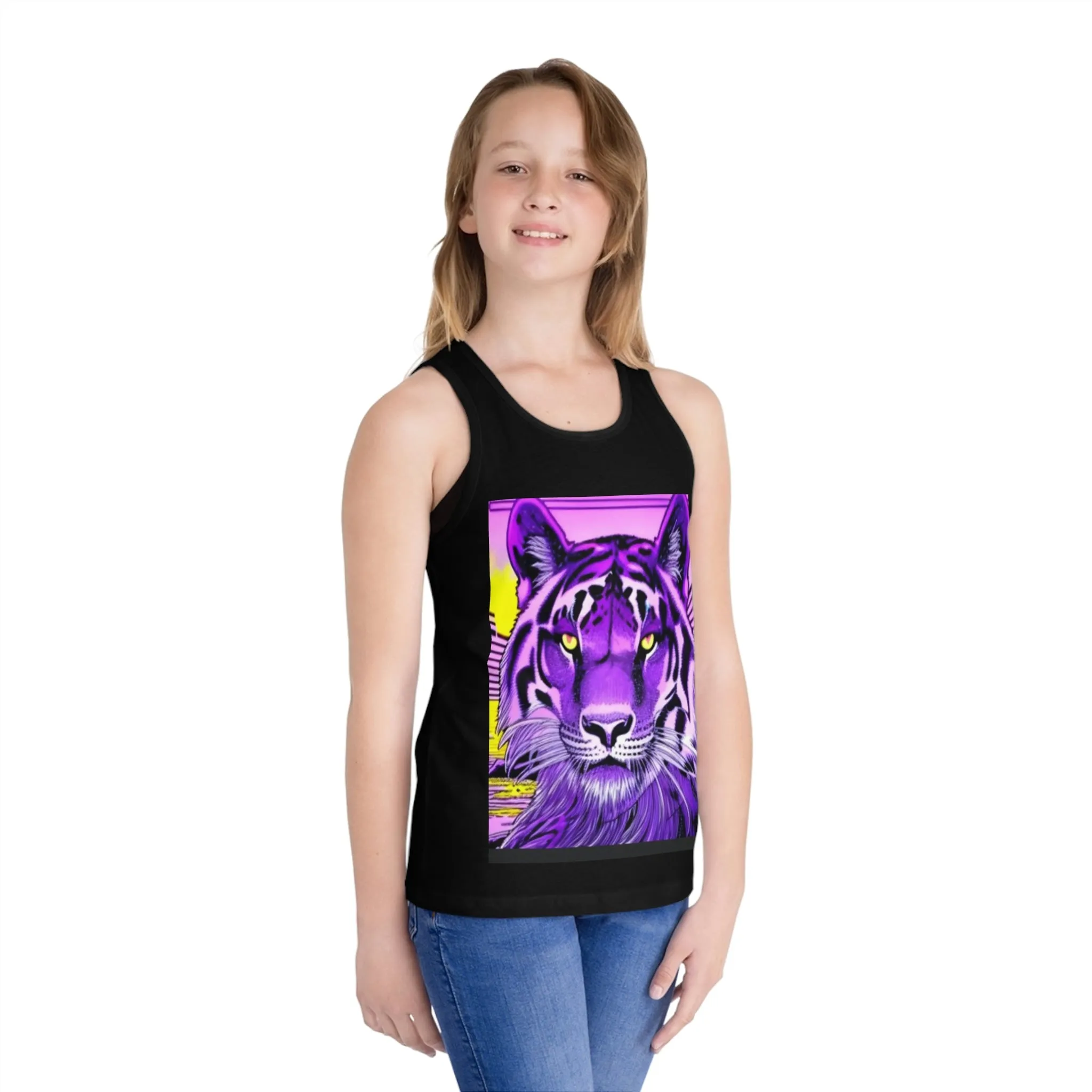 Girls Kid's Jersey Tank Top