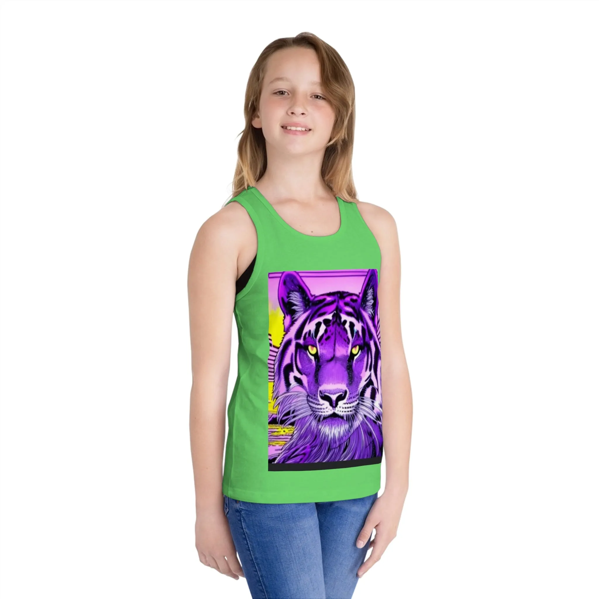 Girls Kid's Jersey Tank Top