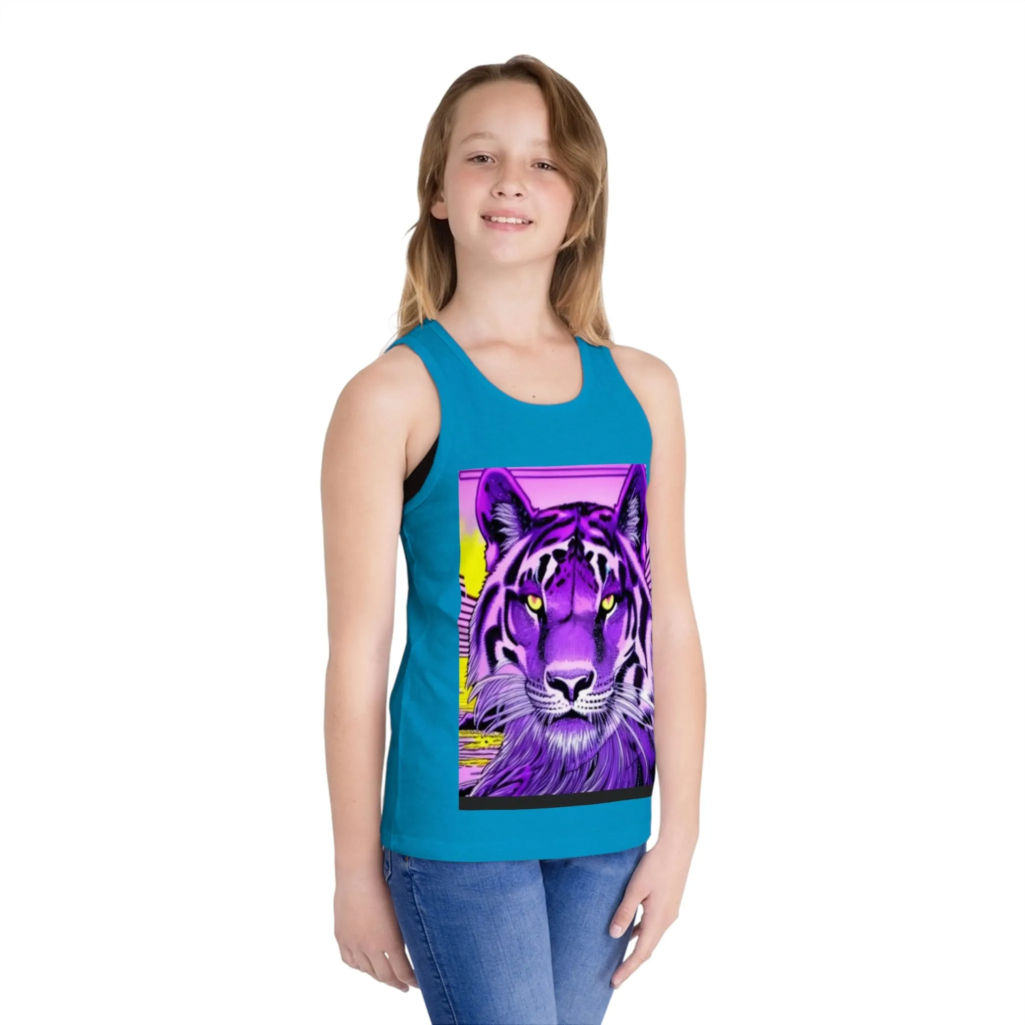 Girls Kid's Jersey Tank Top