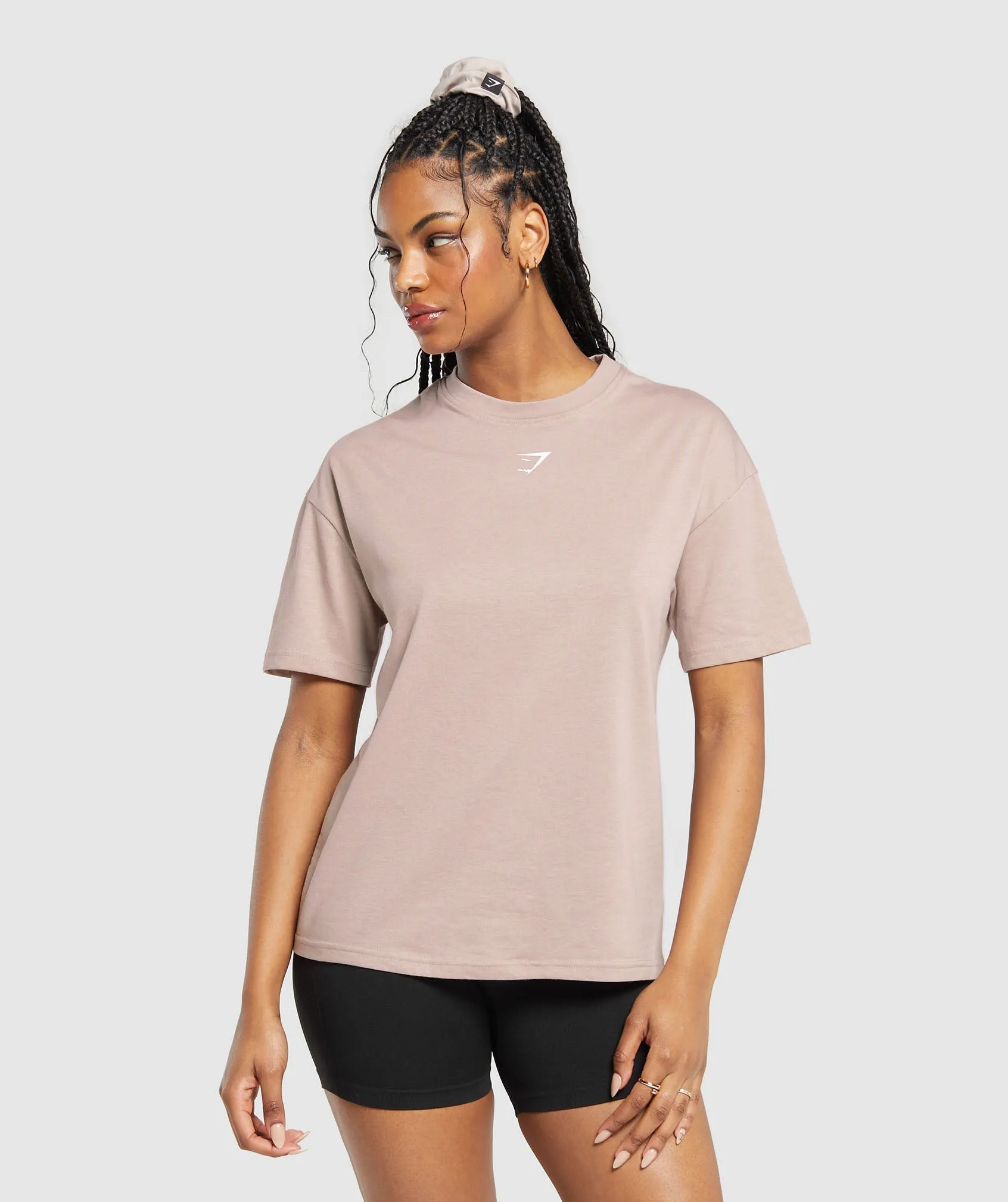 GS Power Oversized T-Shirt - Stone Pink