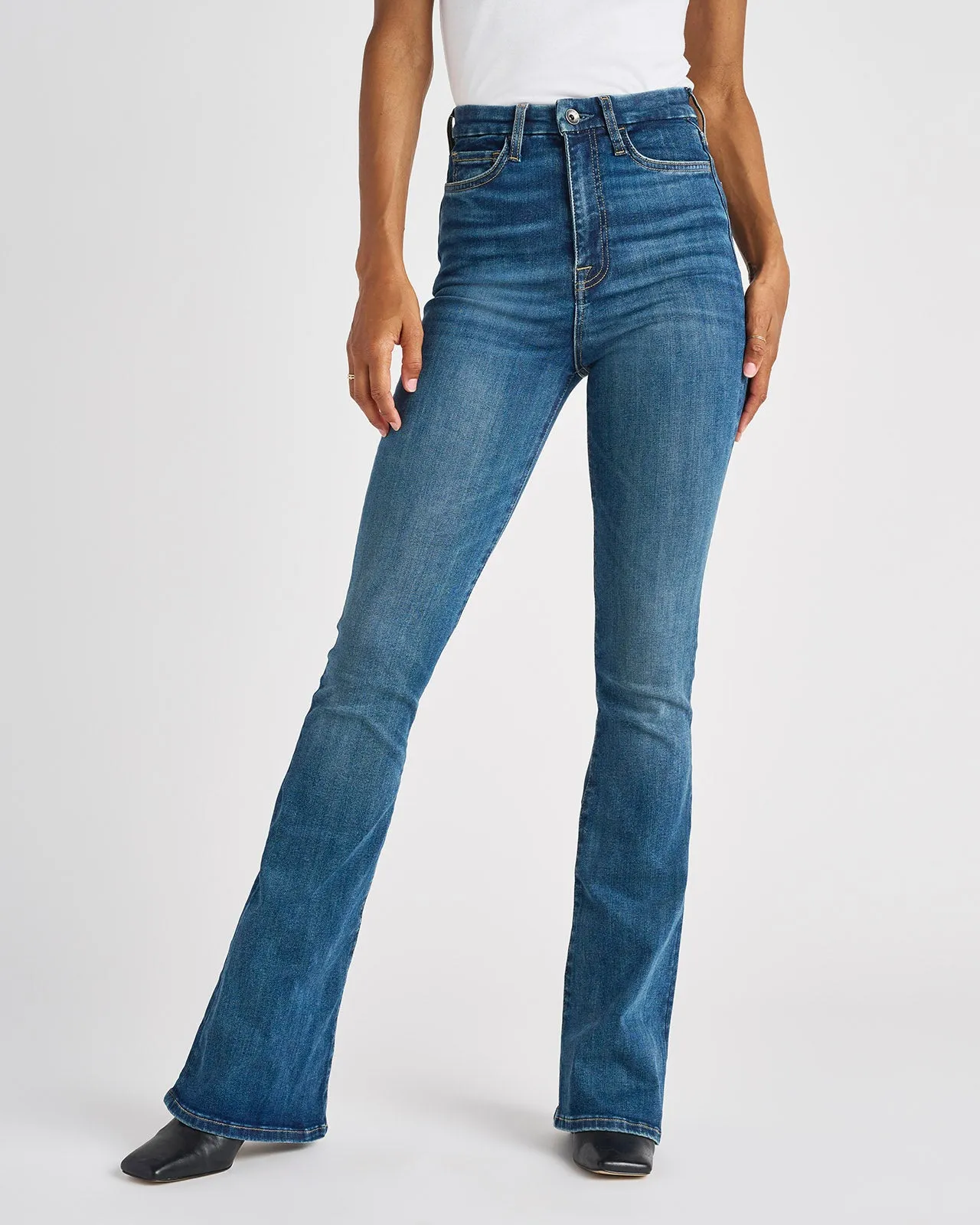 High Rise Bootcut Jean