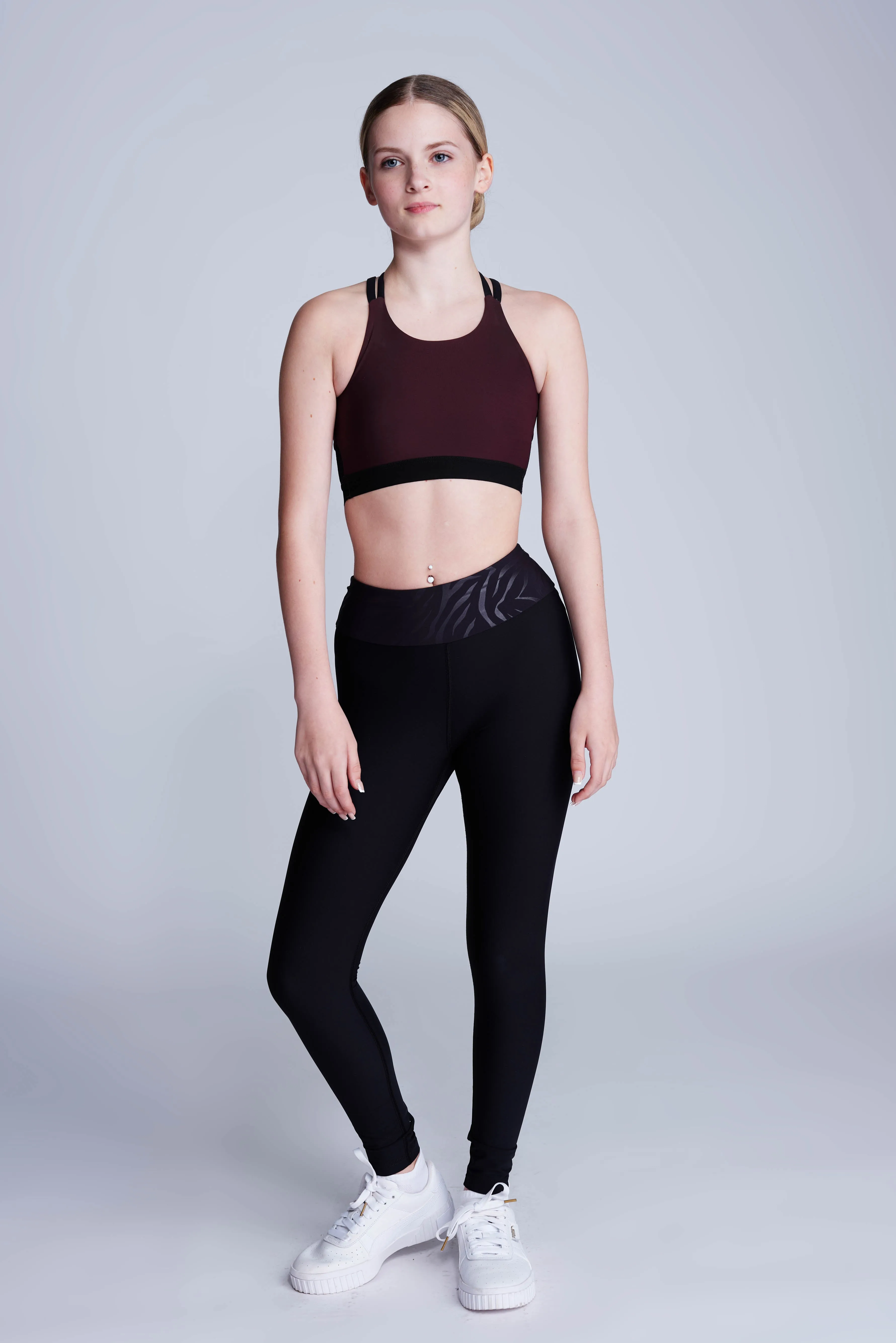 Ignite Sports Bra in Truffle