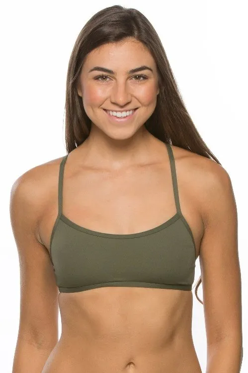 JOLY Adrian Bikini Tops - Army