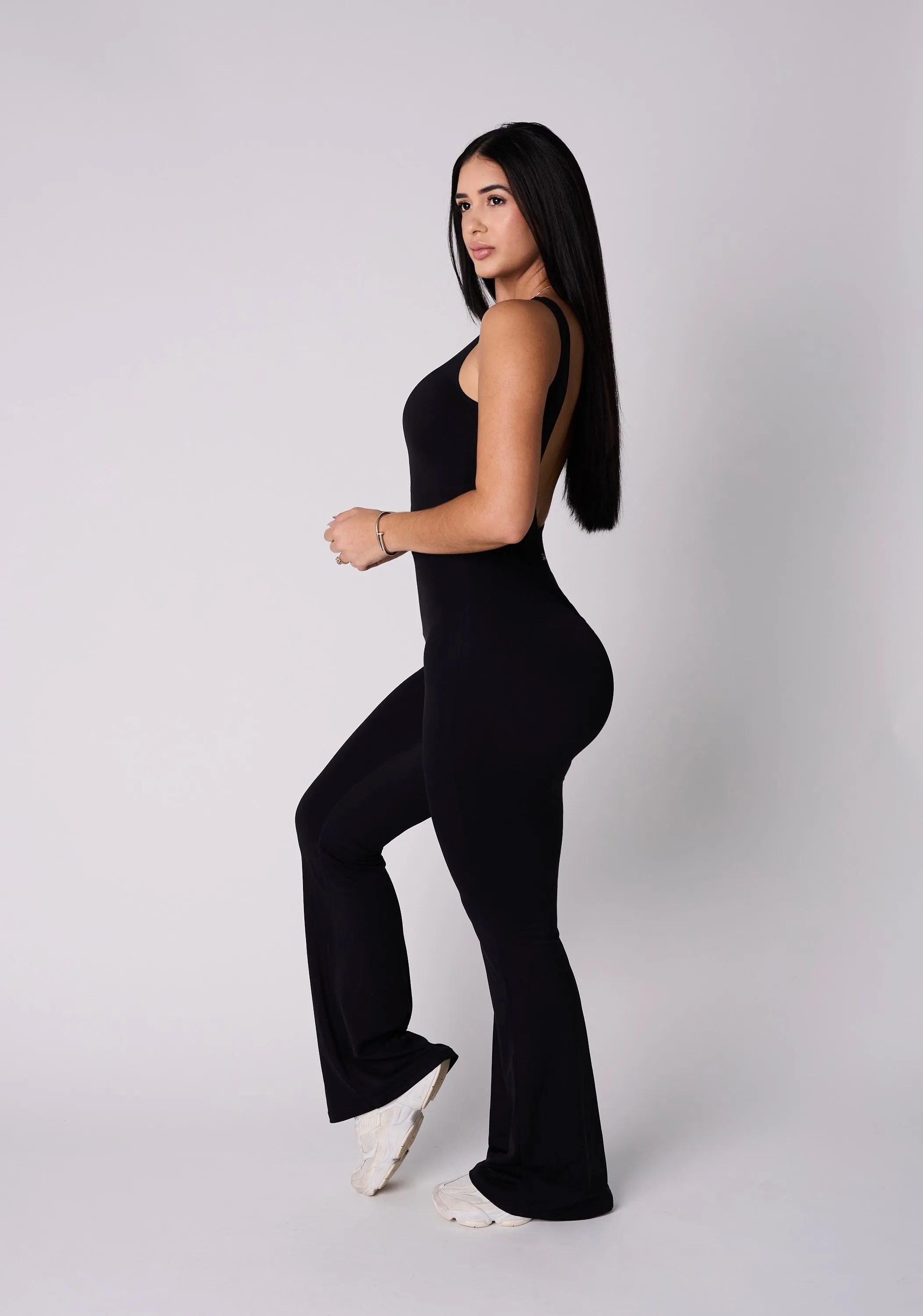 Luxeflow Flare Jumpsuit