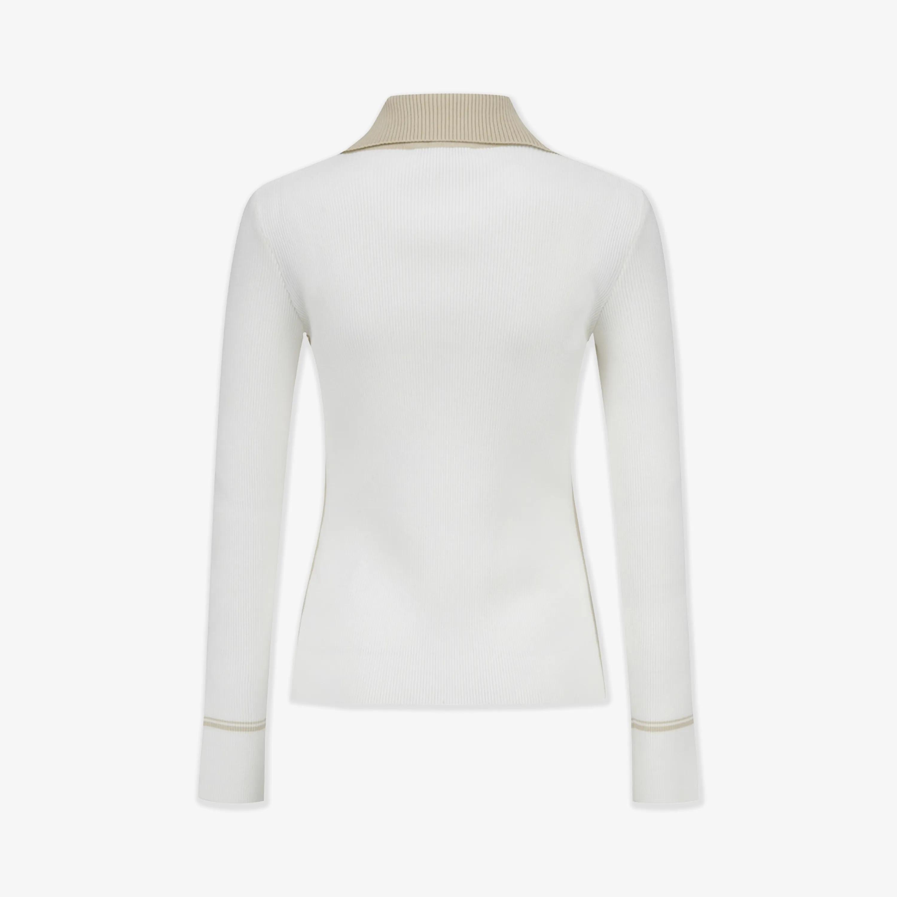 Master Bunny Edition Women Zip Top- White