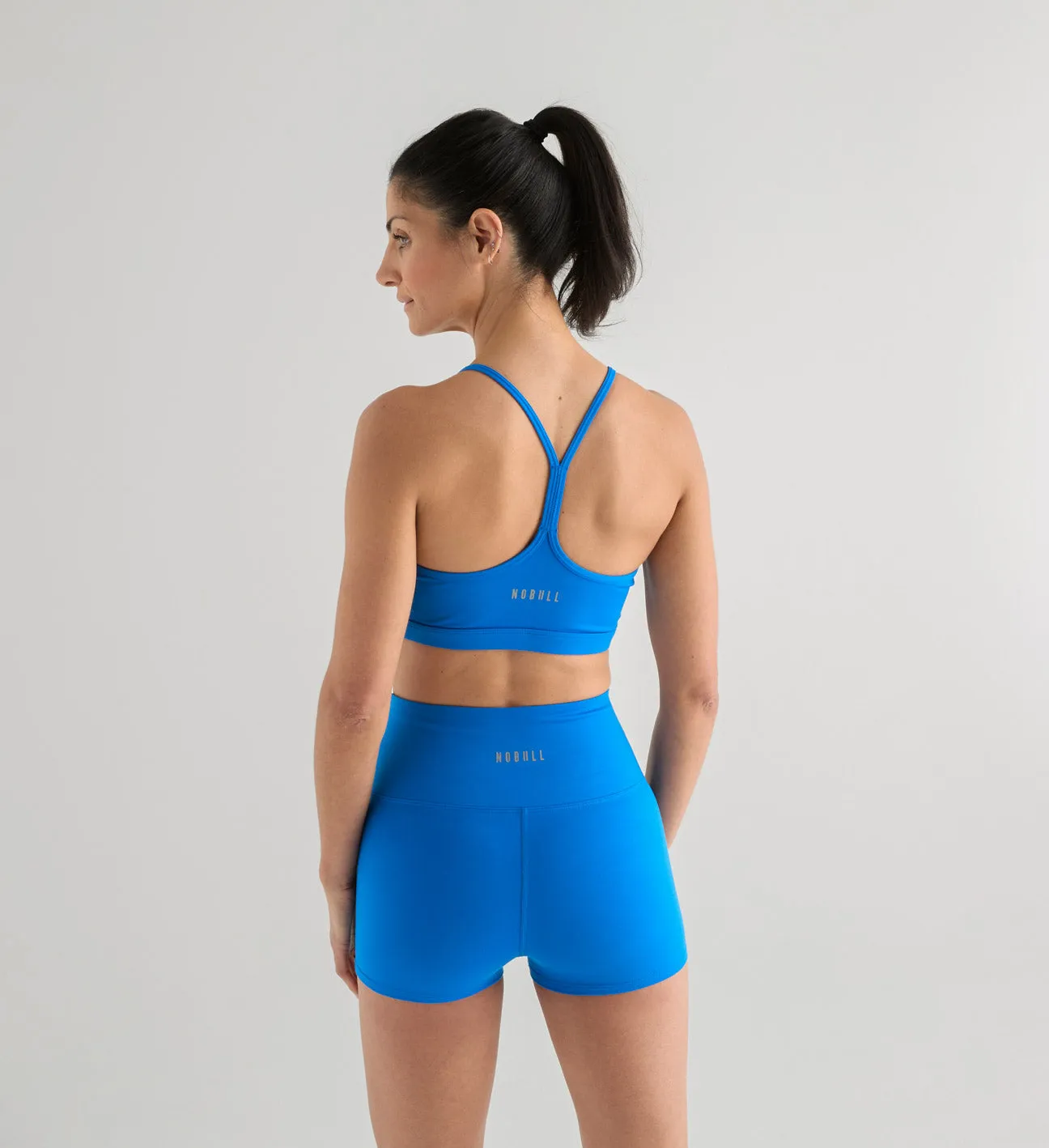 Matte V-Neck Sports Bra