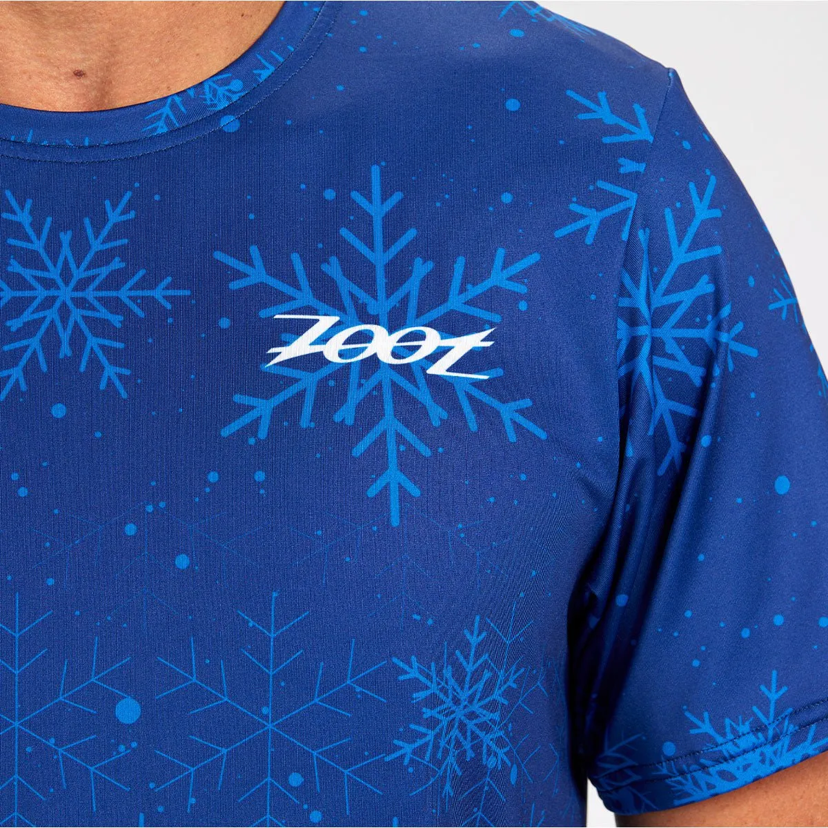 Mens LTD Run Tee - Snowflake