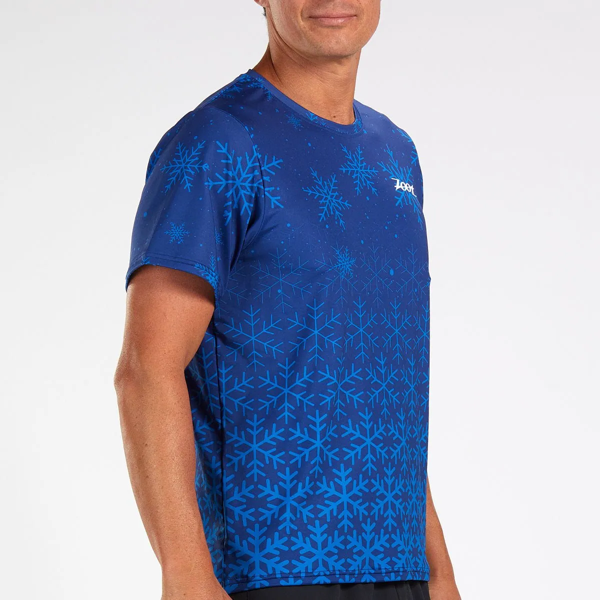 Mens LTD Run Tee - Snowflake