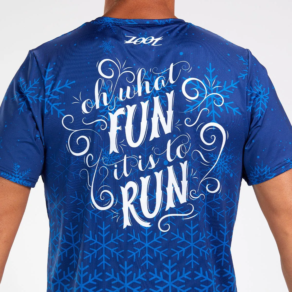 Mens LTD Run Tee - Snowflake