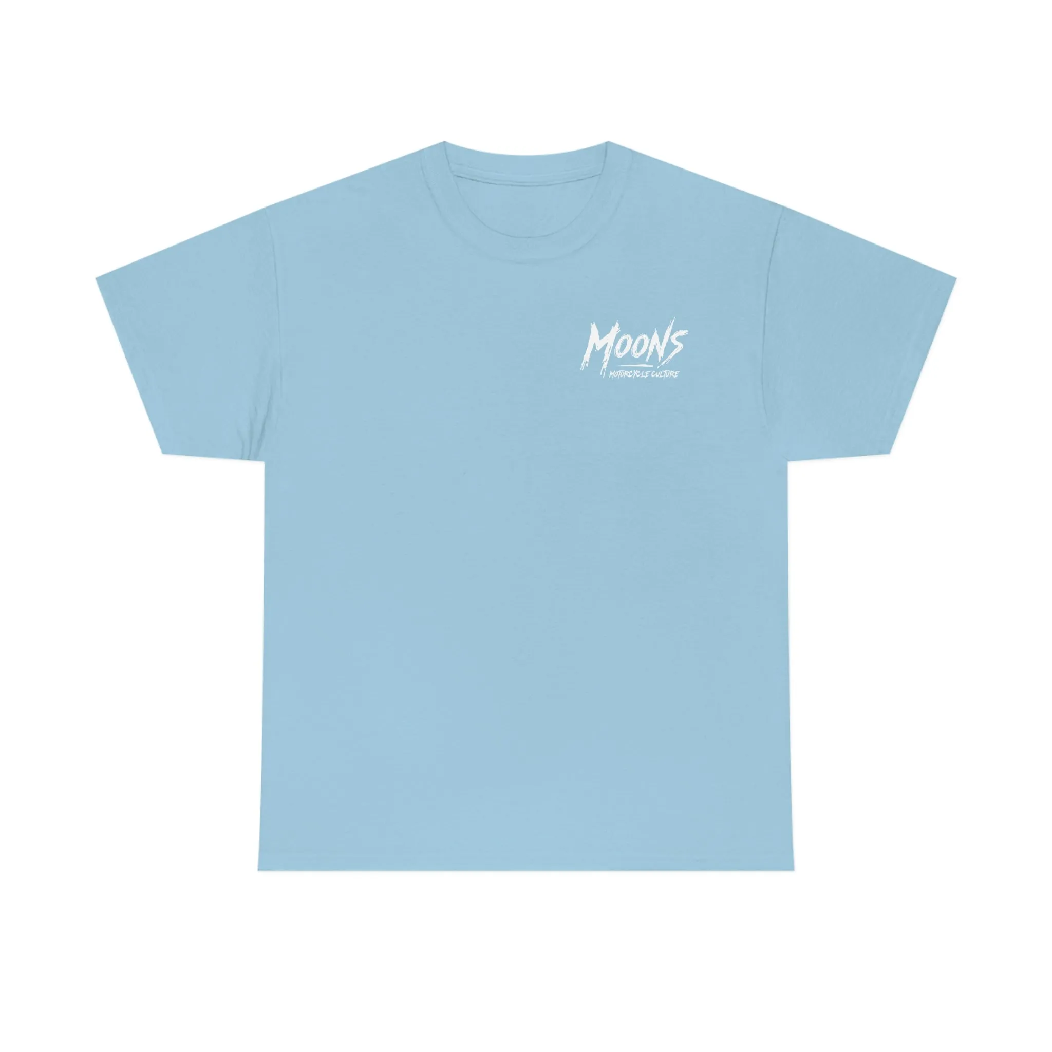 MOONSMC® Graffiti Type Logo Heavy Cotton T-Shirt