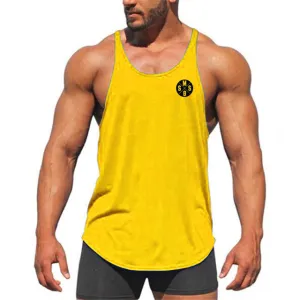 Muscleguys Brand gyms clothing Bodybuilding singlet Fitness Mens Tank Top Golds Gorilla Wear Vest Stringer sportswear Undershirt