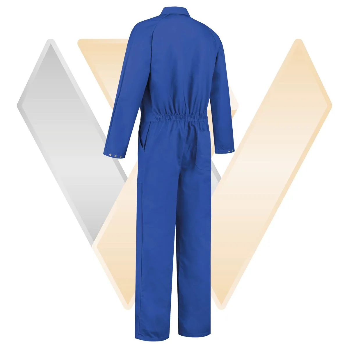 Overall&#x20;Polyester&#x20;&#x2F;&#x20;Cotton&#x20;Korenblauw&#x20;-&#x20;71WorkX&#x20;Wear