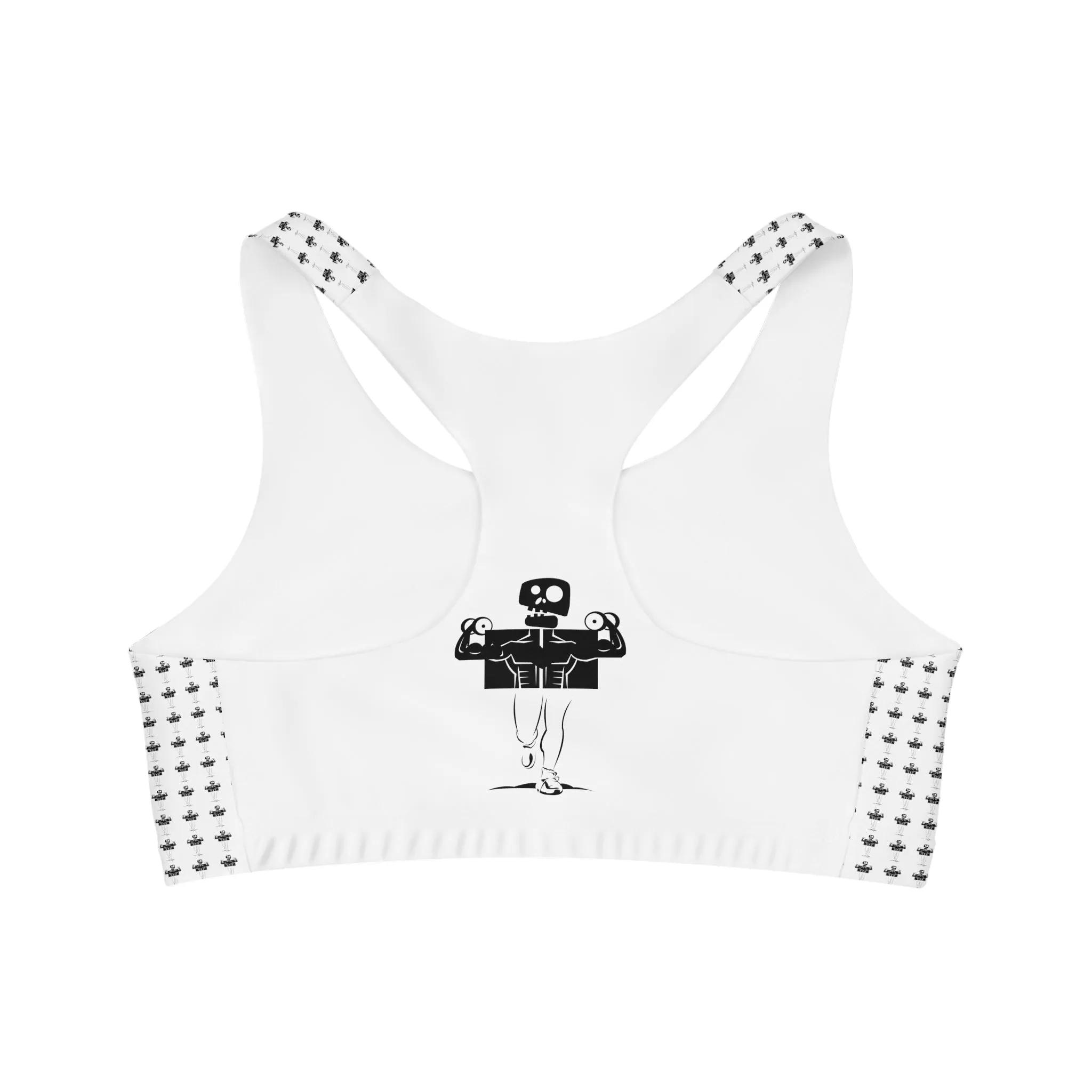 OWN MAN Seamless Sports Bra White