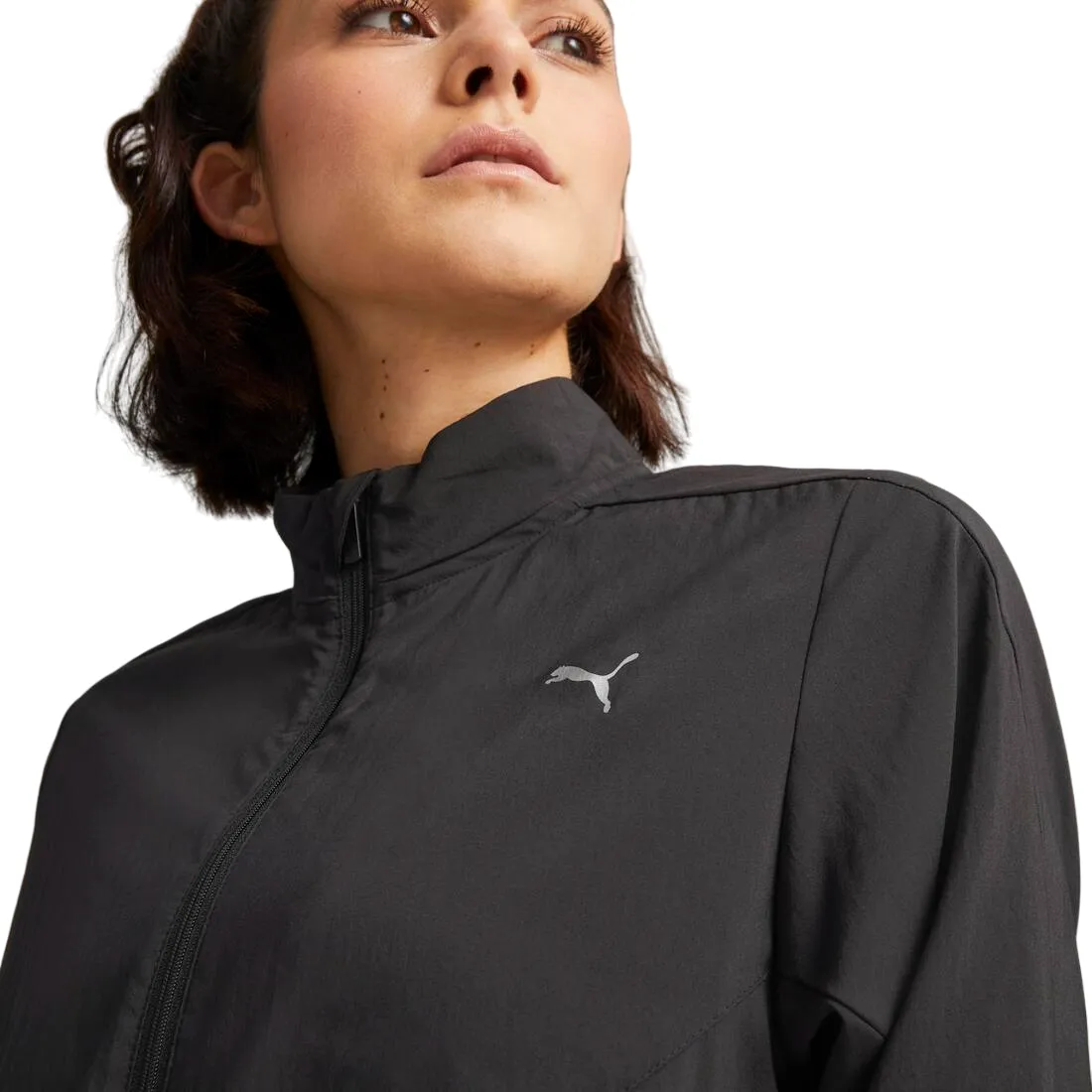 Puma Run Favourite Woven Women's Running Jacket BLACK