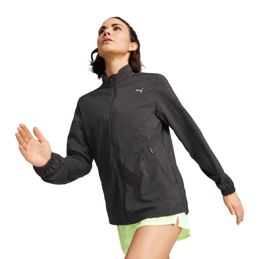 Puma Run Favourite Woven Women's Running Jacket BLACK