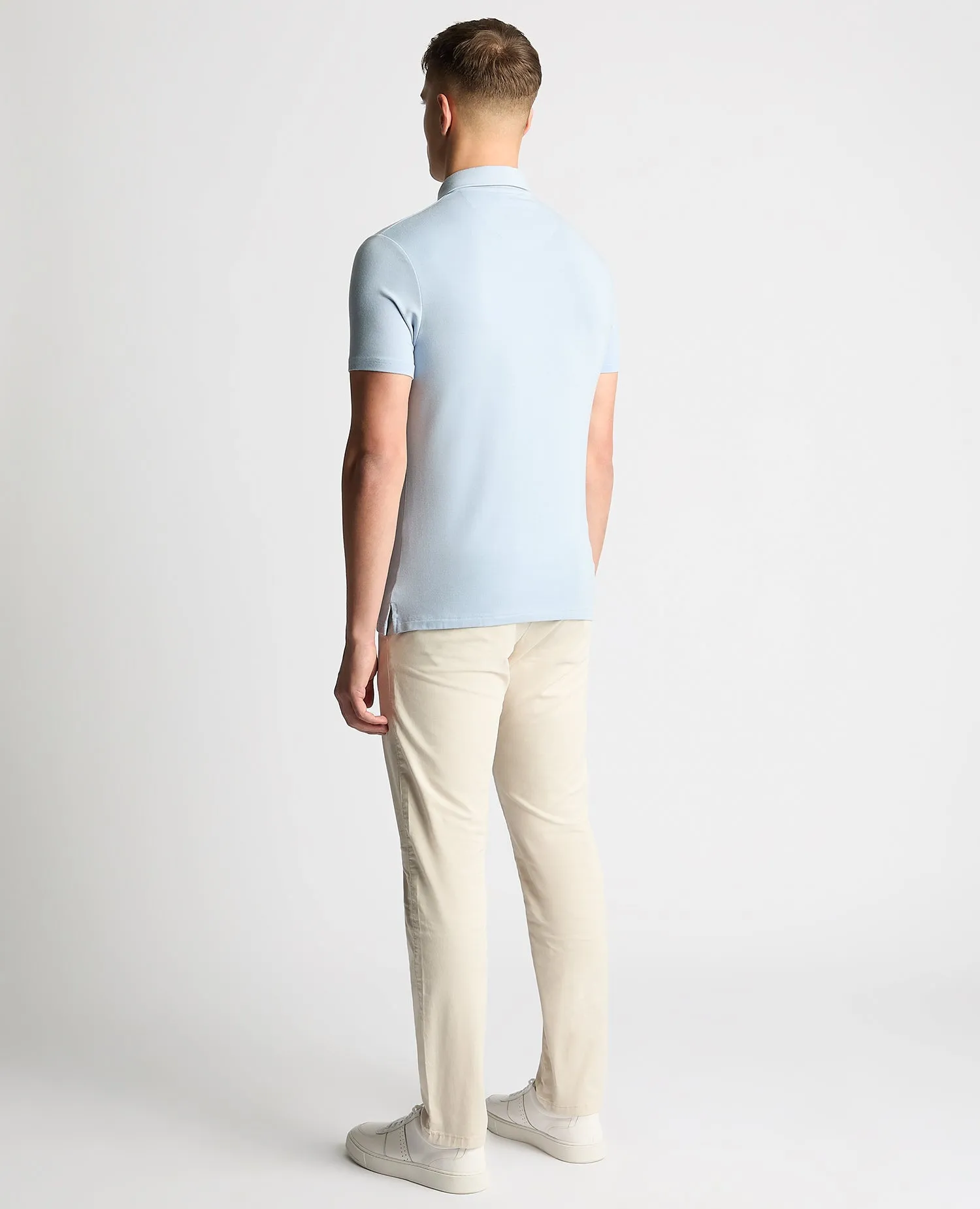 Relaxed Fit Tencel Polo