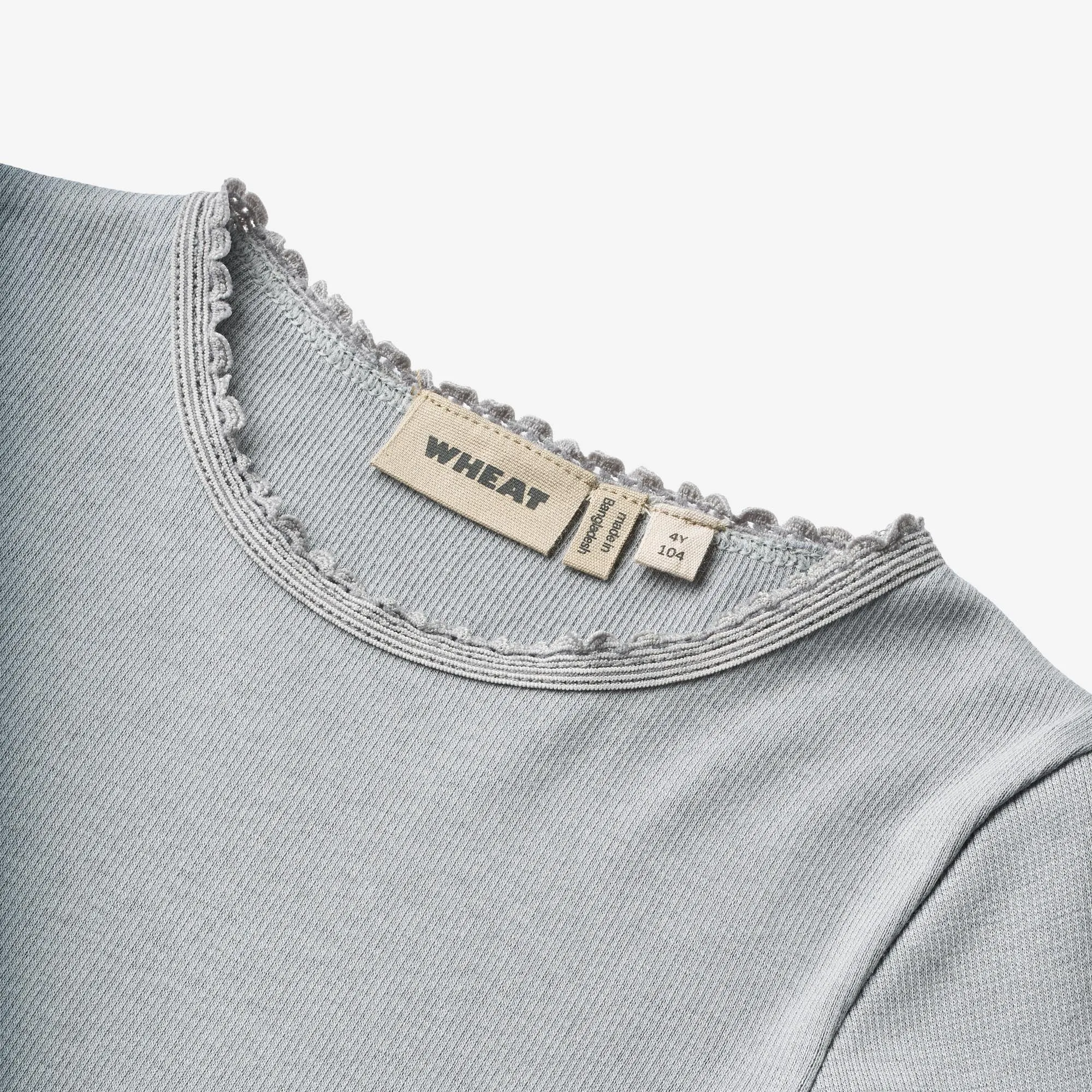 Rib T-Shirt L/S Reese - cloudy sky