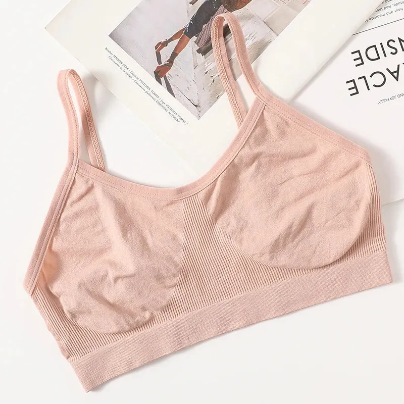 Seamless Bras Sports Tube Top