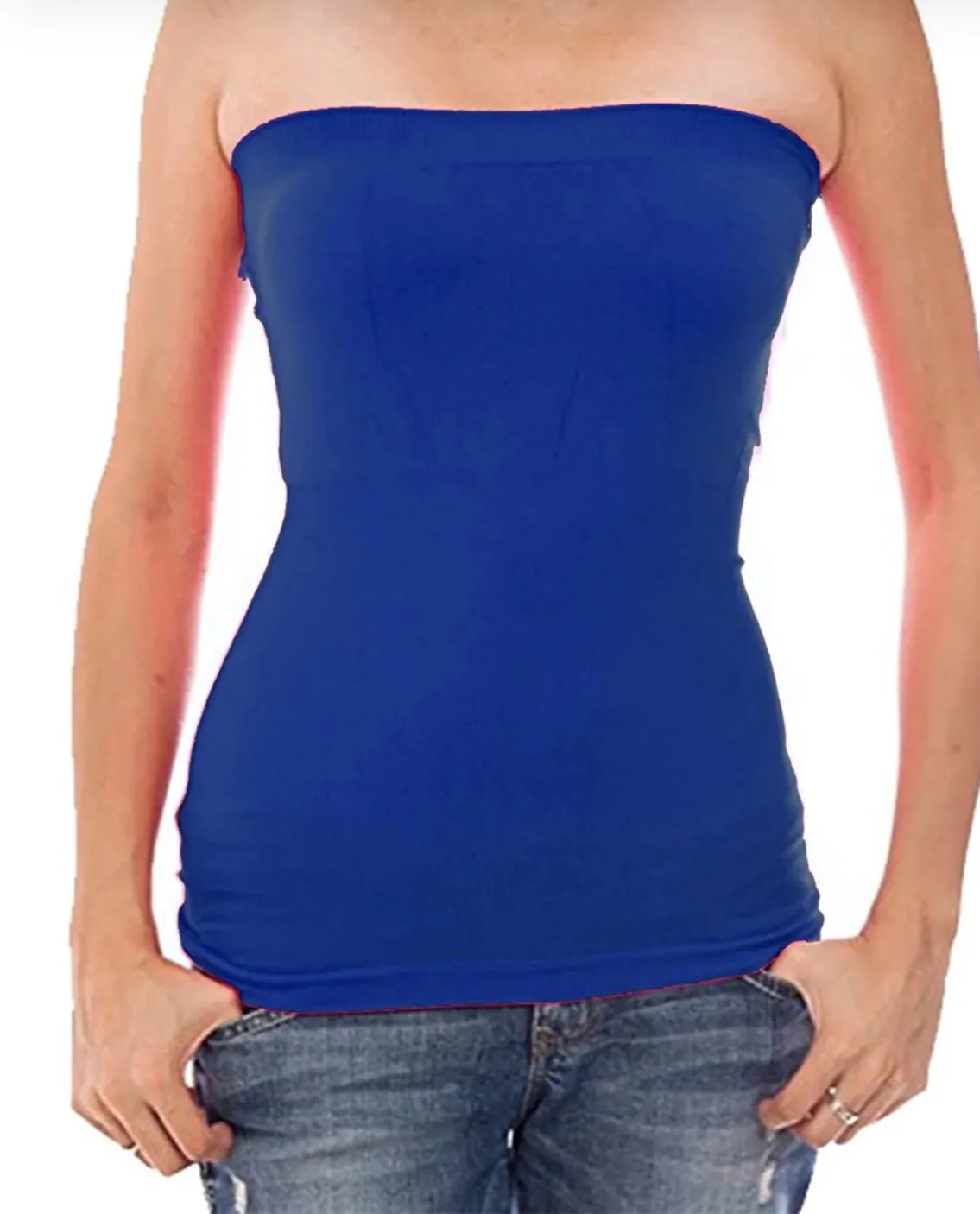 Seamless Double Layer Tube Top (4 Colors)