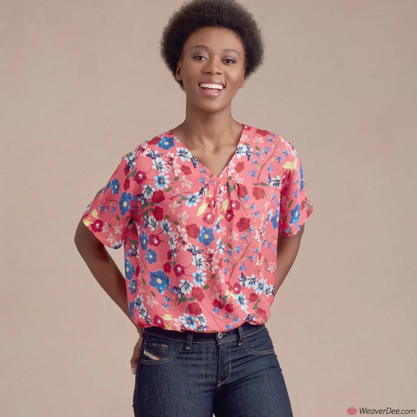 Simplicity Pattern S8949 Misses' Blouses