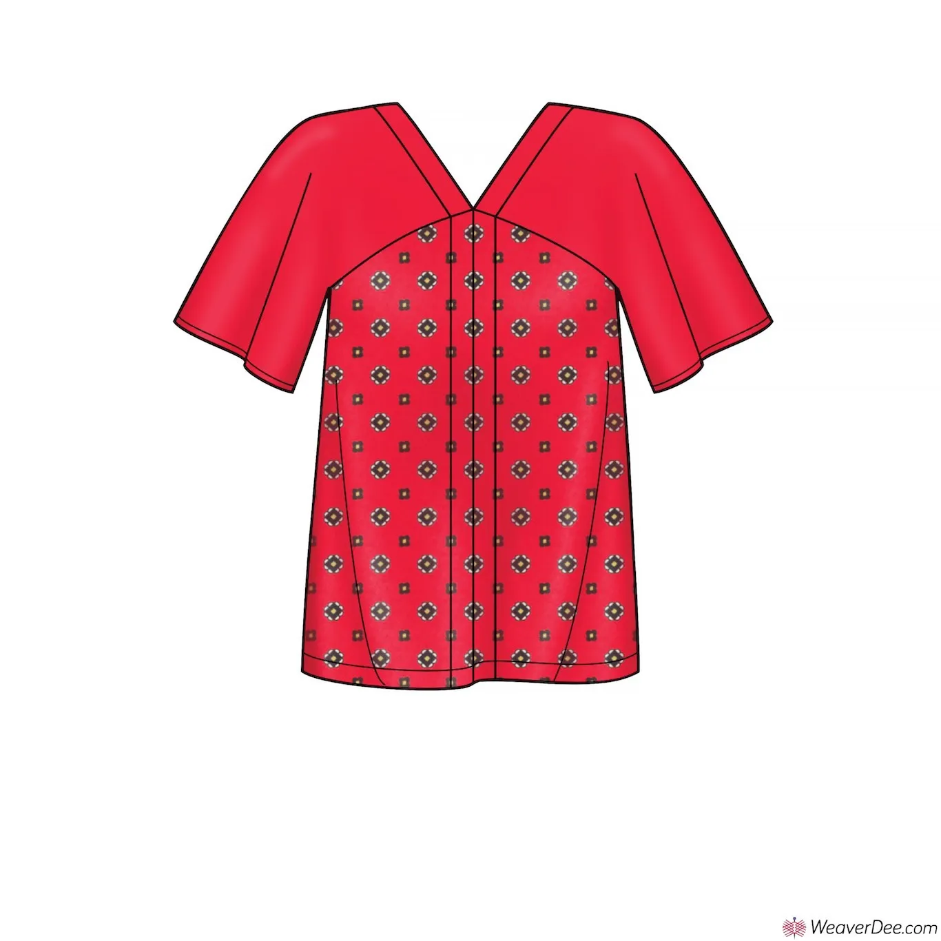 Simplicity Pattern S8949 Misses' Blouses