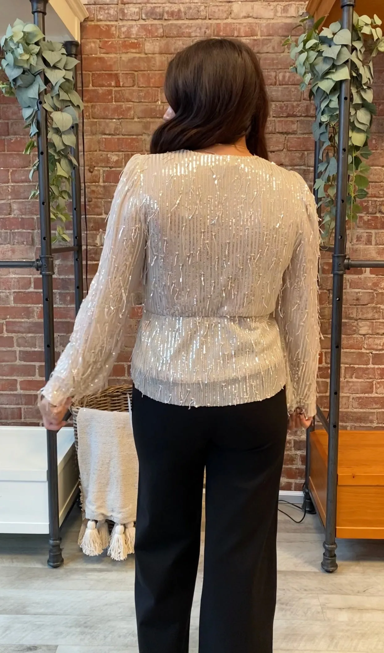 Star Of The Show Blouse | Champagne