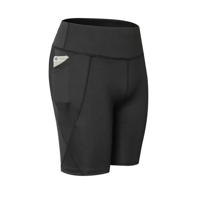 Stylish Fit - Yoga Shorts With Side Pockets