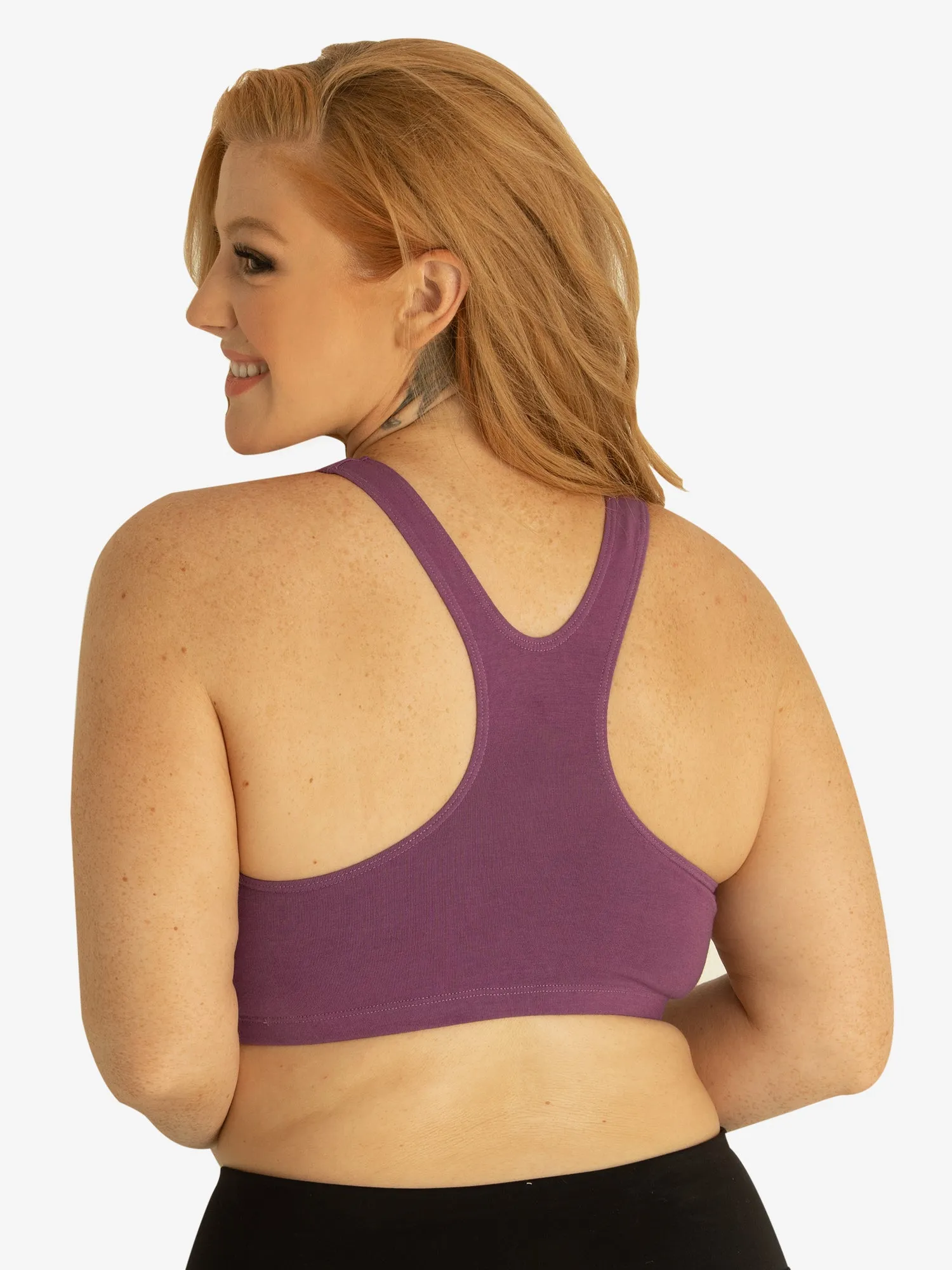 The Serena - Cotton Wirefree Sports Bra