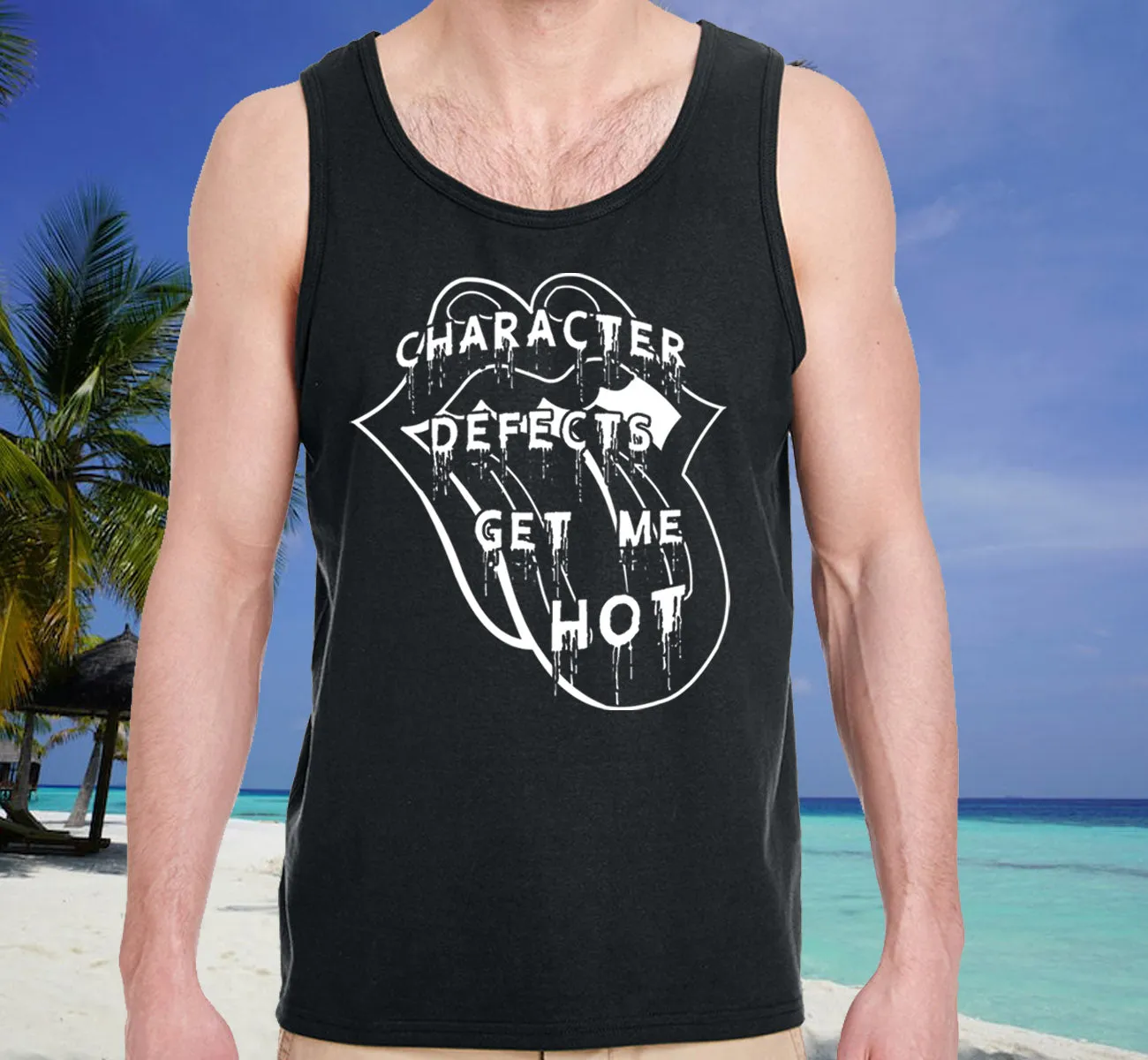 utt- Defects Get Me Hot Unisex Tank Tops