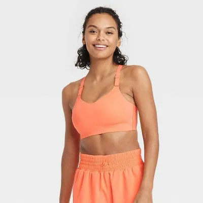 Women's High Support Embossed Racerback Run Sports Bra - All in Motion