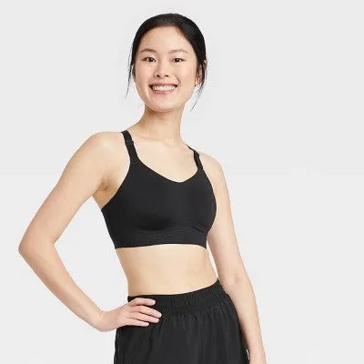 Women's High Support Embossed Racerback Run Sports Bra - All in Motion